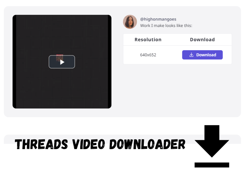 Threads Downloader - Download Threads Video HD